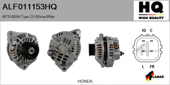 Alternator (ALF011153HQ)
