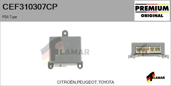 Control Unit, power steering (CEF310307CP)