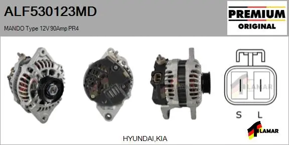 Alternator (ALF530123MD)