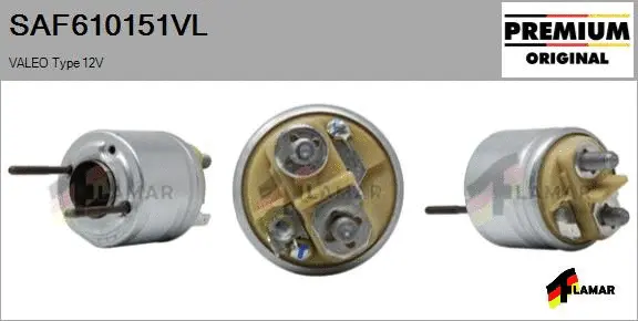 Solenoid Switch, starter (SAF610151VL)