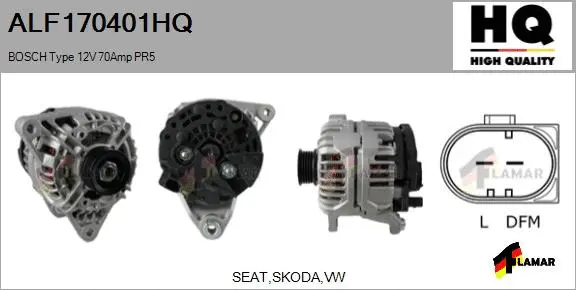 Alternator (ALF170401HQ)
