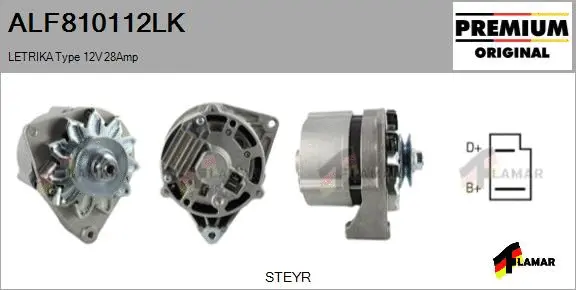 Alternator (ALF810112LK)