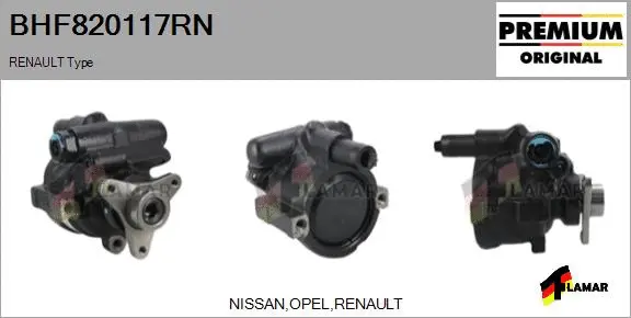 Hydraulic Pump, steering (BHF820117RN)