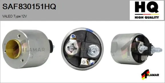 Solenoid Switch, starter (SAF830151HQ)