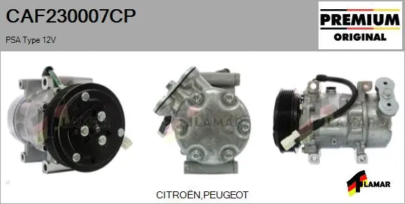 Compressor, air conditioning (CAF230007CP)