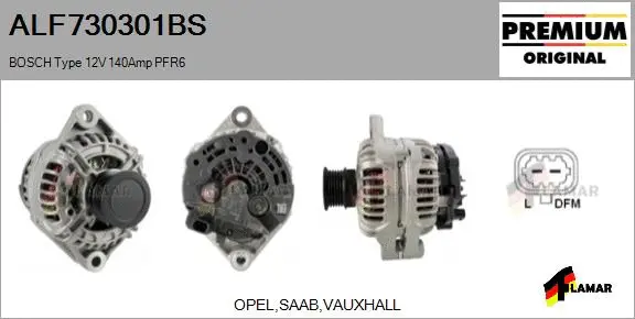 Alternator (ALF730301BS)