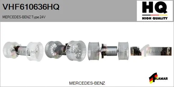 Interior Blower (VHF610636HQ)