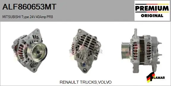 Alternator (ALF860653MT)