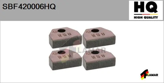 Carbon Brush, starter (SBF420006HQ)