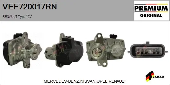 EGR Valve (VEF720017RN)