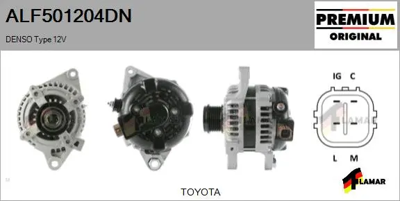 Alternator (ALF501204DN)