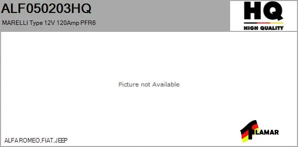 Alternator (ALF050203HQ)