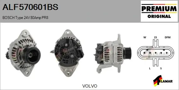 Alternator (ALF570601BS)