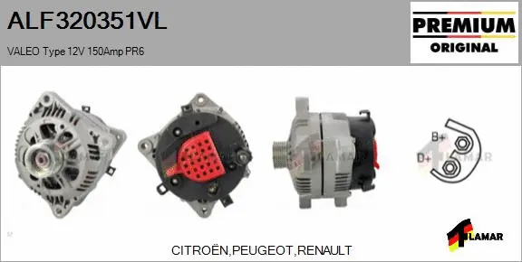 Alternator (ALF320351VL)