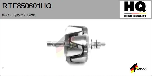 Rotor, alternator (RTF850601HQ)