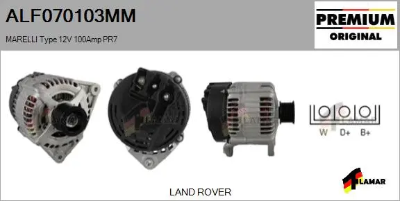 Alternator (ALF070103MM)