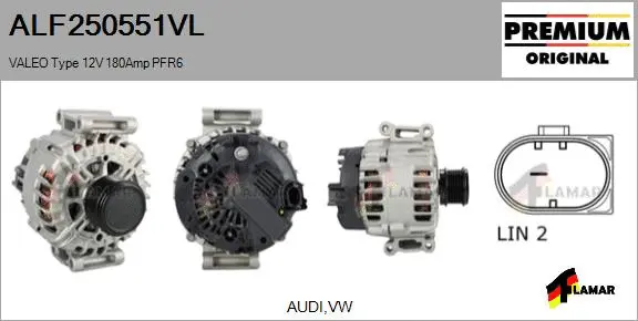 Alternator (ALF250551VL)
