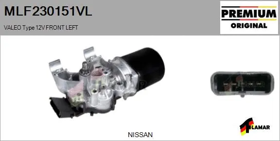 Wiper Motor (MLF230151VL)