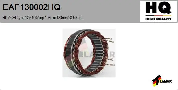 Stator, alternator (EAF130002HQ)