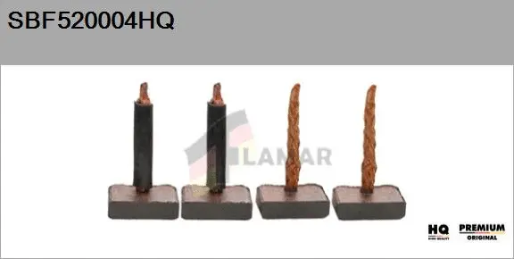 Carbon Brush, starter (SBF520004HQ)