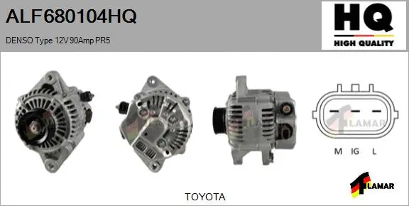 Alternator (ALF680104HQ)