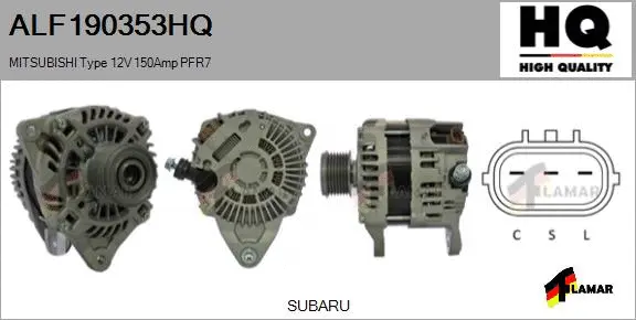 Alternator (ALF190353HQ)