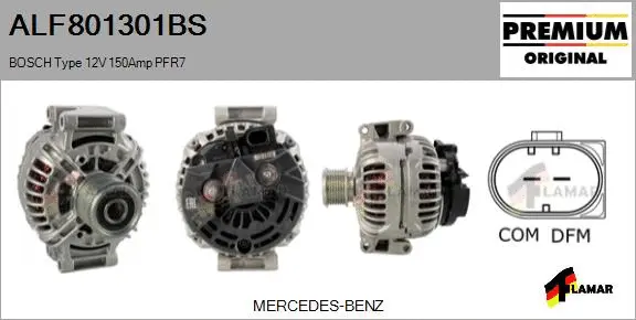 Alternator (ALF801301BS)