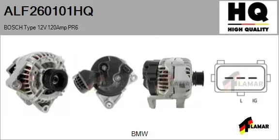Alternator (ALF260101HQ)