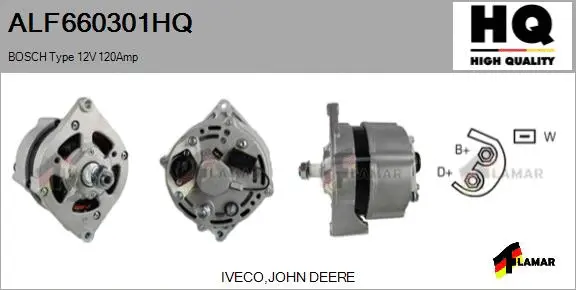 Alternator (ALF660301HQ)