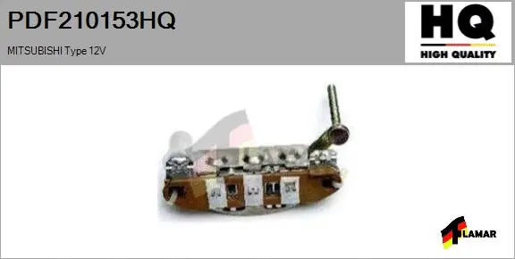 Rectifier, alternator (PDF210153HQ)