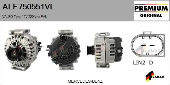 Alternator (ALF750551VL)