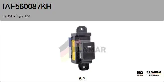 Switch, window regulator (IAF560087KH)