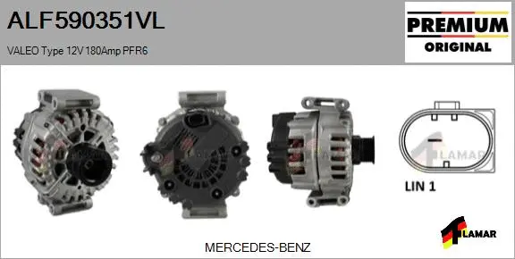 Alternator (ALF590351VL)