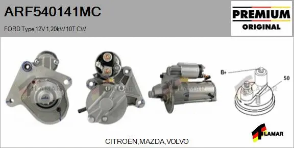 Starter (ARF540141MC)