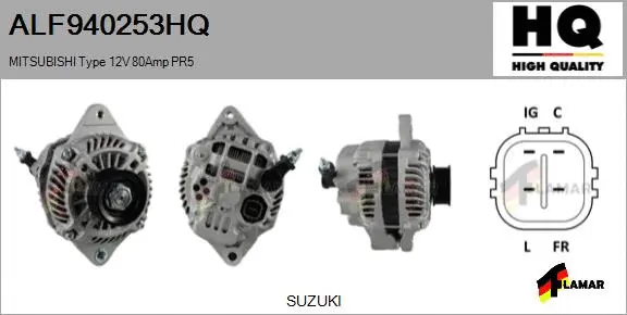 Alternator (ALF940253HQ)