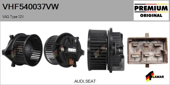 Interior Blower (VHF540037VW)
