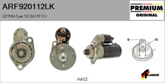 Starter (ARF920112LK)