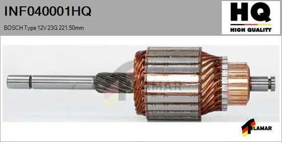 Armature, starter (INF040001HQ)