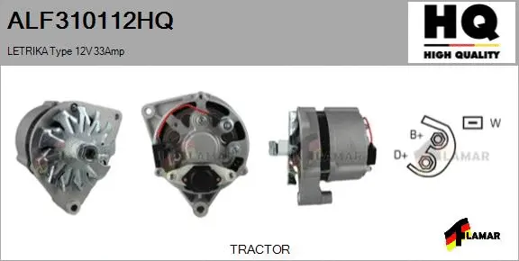 Alternator (ALF310112HQ)