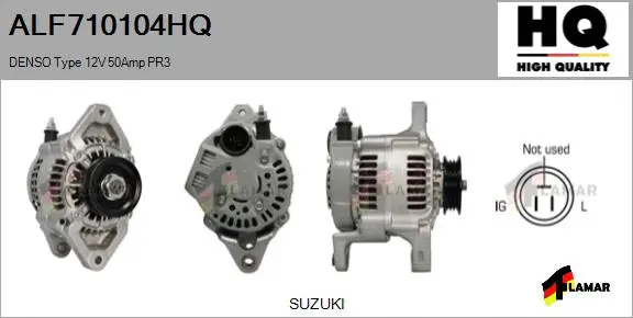Alternator (ALF710104HQ)