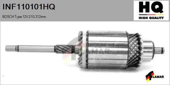 Armature, starter (INF110101HQ)