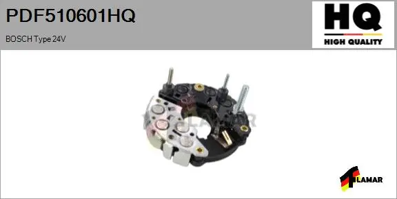 Rectifier, alternator (PDF510601HQ)