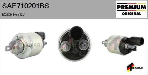 Solenoid Switch, starter (SAF710201BS)