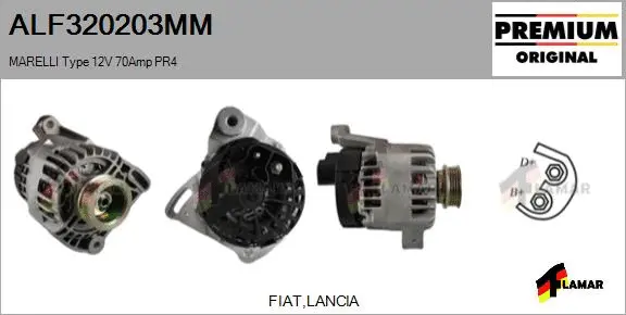 Alternator (ALF320203MM)