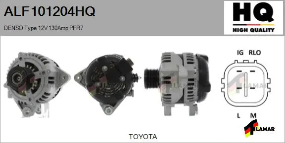 Alternator (ALF101204HQ)