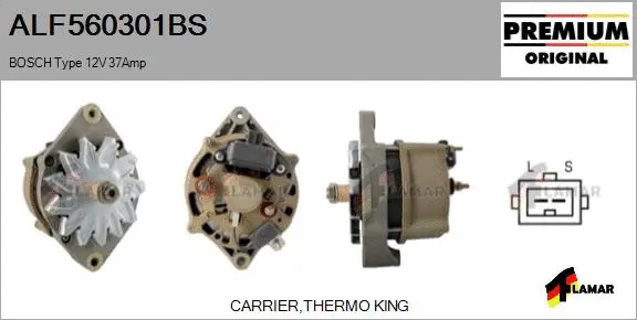 Alternator (ALF560301BS)