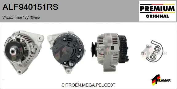 Alternator (ALF940151RS)