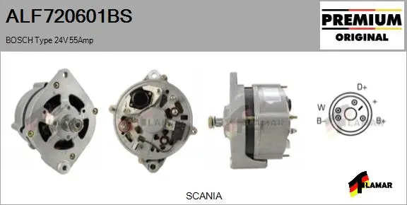 Alternator (ALF720601BS)