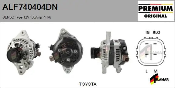Alternator (ALF740404DN)