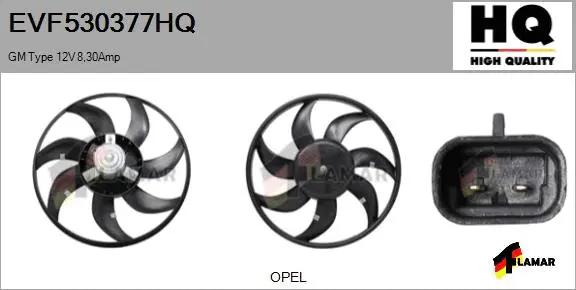 Fan, engine cooling (EVF530377HQ)